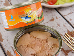 Tuna Preserved in Oil