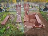 Уборка Могил в Минске | Уход за Могилами (Grave Cleaning in Minsk | Grave Maintenance) - photo 1