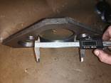 Universal circular cutter for steel, aluminum, plexi ANT22-110mm adjustable drill - photo 8