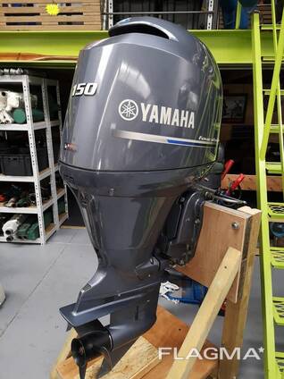 Used Yamaha 150hp 4-stroke Outboard Motor Engine
