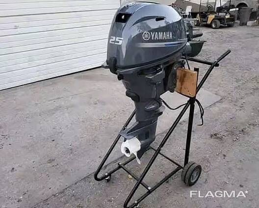 Used Yamaha 25 HP 4-Stroke Outboard Motor Engine