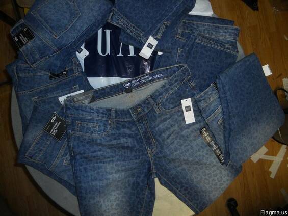 Женские джинсы 30 пар оптом ( GAP, Levi's, US Polo)